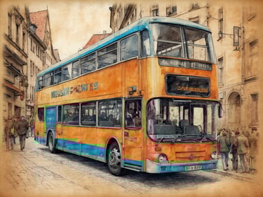 Entdecke Nürnberg mit der Hop-On/Hop-Off-Bustour
