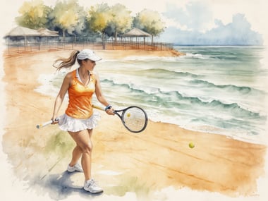 Tennisträume am Meer: Profi-Coaching im Pine Cliffs Resort