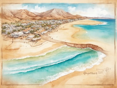 Fuerteventura wo liegt die Insel auf der Karte