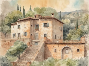Luxus neu definiert: Entdecke das Castello di Procopio in Umbrien