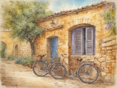 Erlebe die Provence auf zwei Rädern: Radfahren und Genuss pur