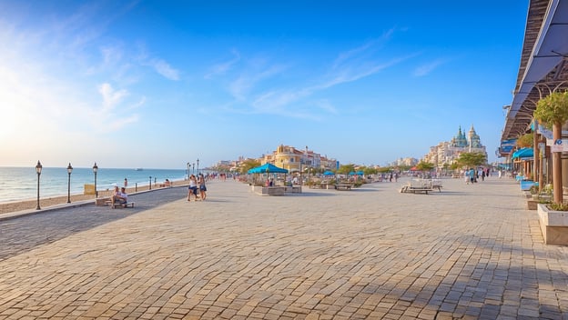 Bansin Strandpromenade Geschäfte: Shopping mit Meeresrauschen