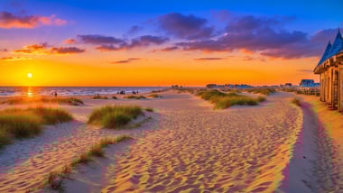 Wie lang ist die Strandpromenade von Bansin nach Ahlbeck?