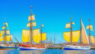 Erlebe die Windjammerparade 2025 – Segelspaß direkt vor Kiel!
