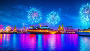 Kieler Woche 2025: AIDA zaubert magische Abschlussnacht