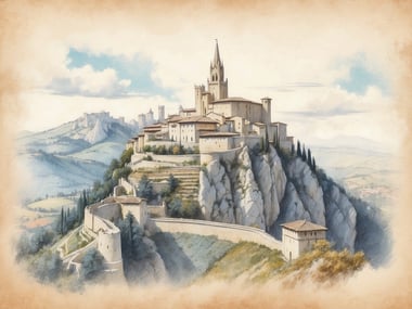 Burgen-Check in San Marino: Aussichten