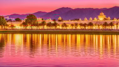Luxus pur im Fairmont Udaipur Palace am Fateh Sagar-See