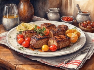 Serbische Küche Ein kulinarisches Abenteuer von Ćevapi bis zu Rakija