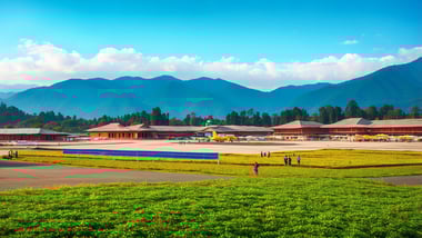Neuer Flughafen in Gelephu: Tourismus und Wirtschaft boomen!
