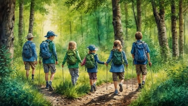 Entdecke Thüringens Familienwanderwege im Sommerabenteuer