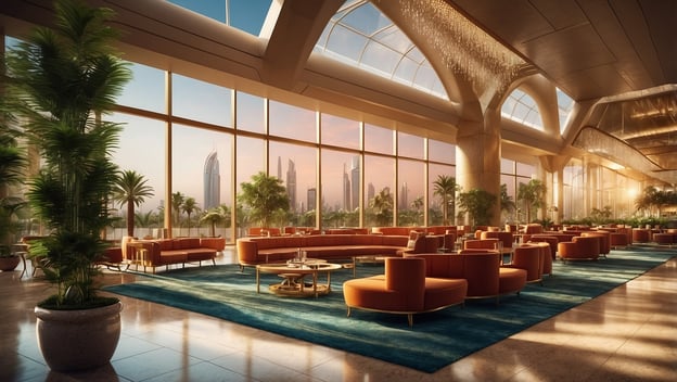 Entdecke die Luxuswelt: Emirates First am Flughafen Dubai