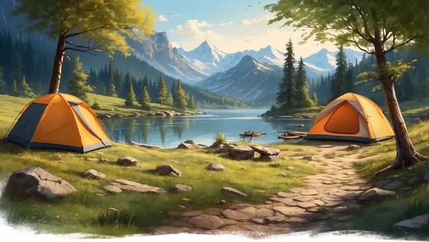 Campingplätze für große Gruppen finden