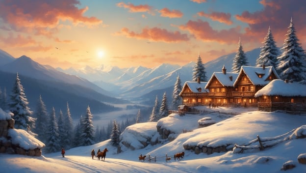 Wintermärchen erleben in der Gruppe