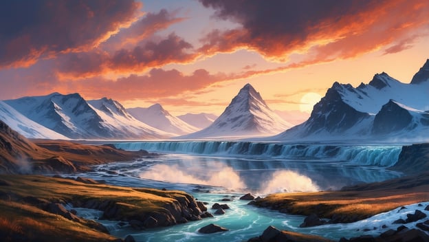 Geysire und Gletscher gemeinsam erkunden