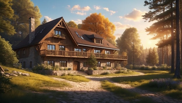 Pension in der Lüneburger Heide gemütlich schlafen