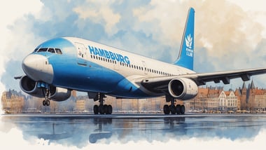 Notlandung in Hamburg: KLM-Maschine wegen Rauch im Triebwerk