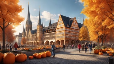 Erlebe die Kürbissymphonie im egapark Erfurt 2025!