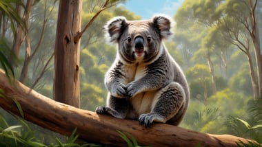 Großer Koala-Nationalpark schützt die Tiere und bringt Tourismus boom
