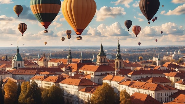 Flugchaos in Vilnius: Flughafen wegen Heißluftballons dicht – Pass auf!