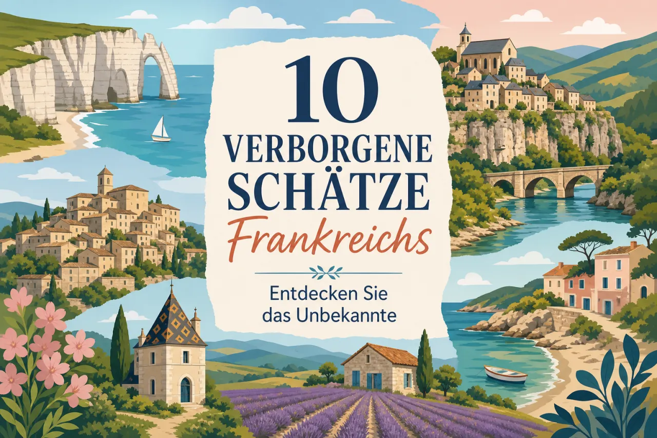 10 verborgene Schätze Frankreichs — Entdecken Sie das Unbekannte