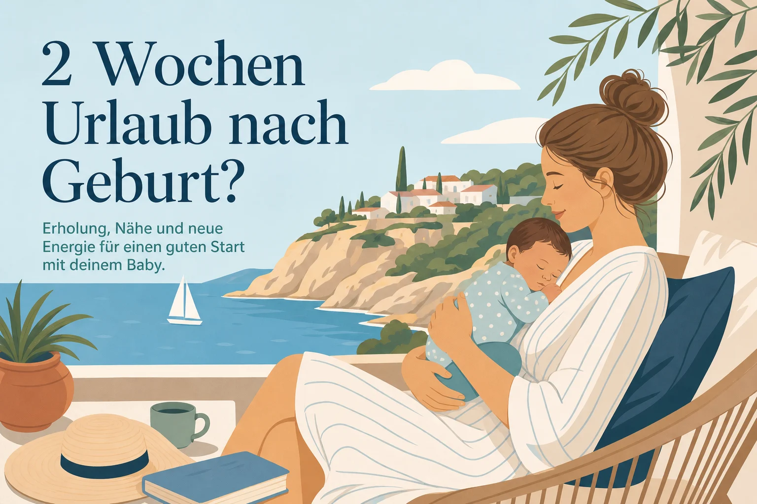 2 Wochen Urlaub nach Geburt?