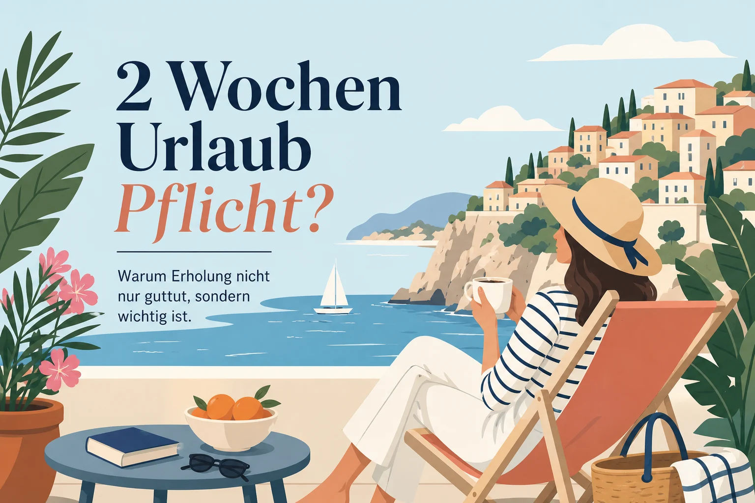 2 Wochen Urlaub Pflicht?