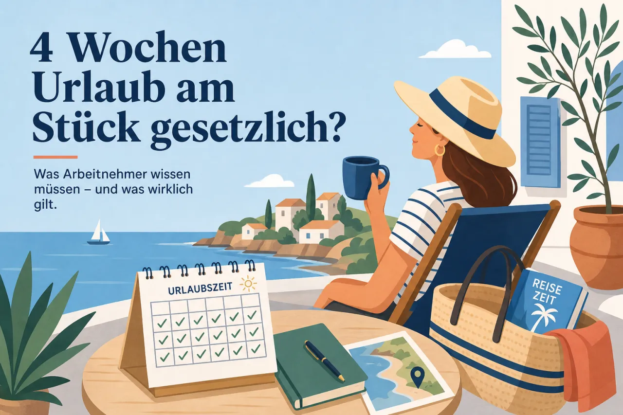 4 Wochen Urlaub am Stück gesetzlich?