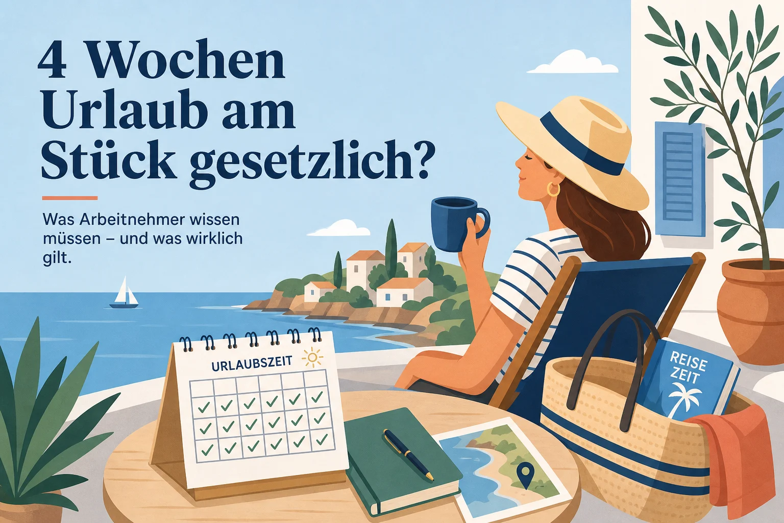 4 Wochen Urlaub am Stück gesetzlich?