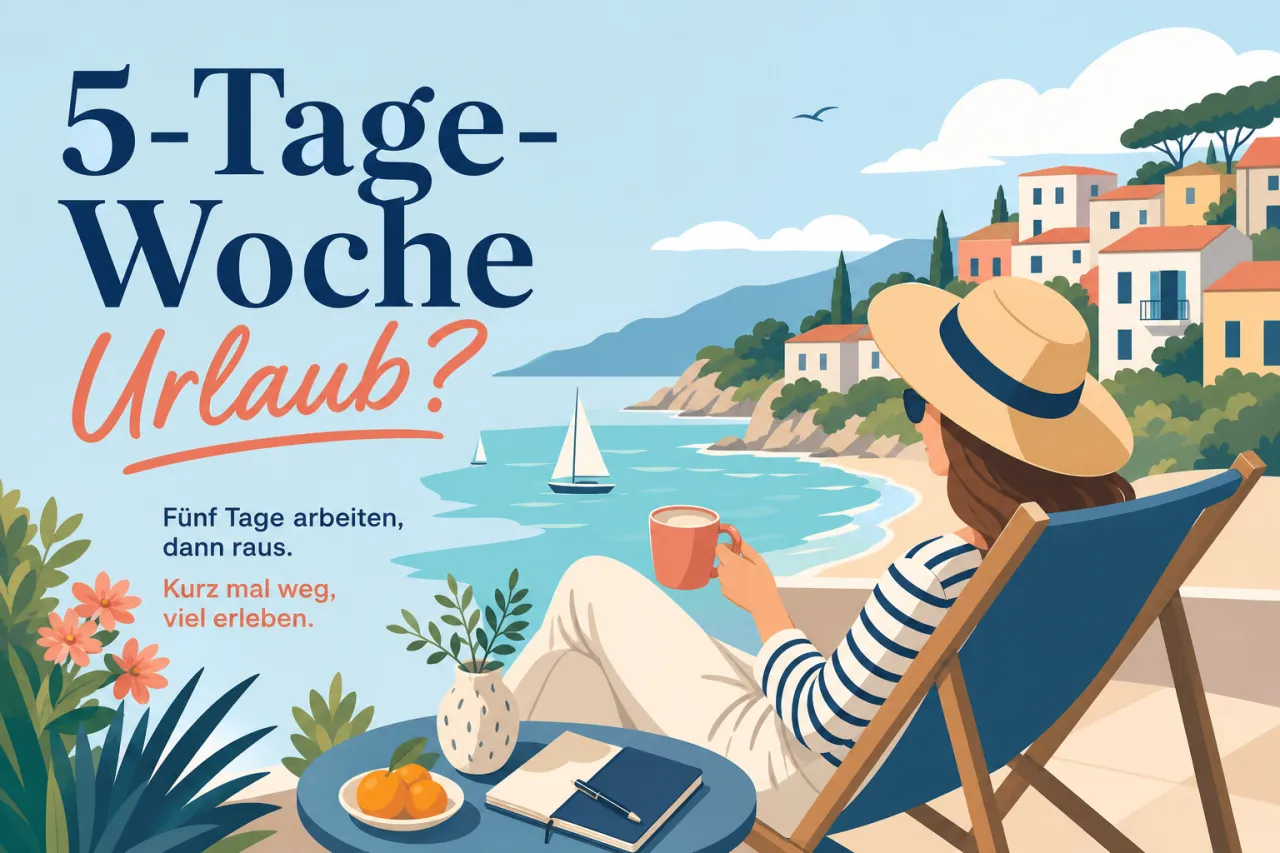 5-Tage-Woche Urlaub? Urlaubstage, Anspruch und Beispielrechnung