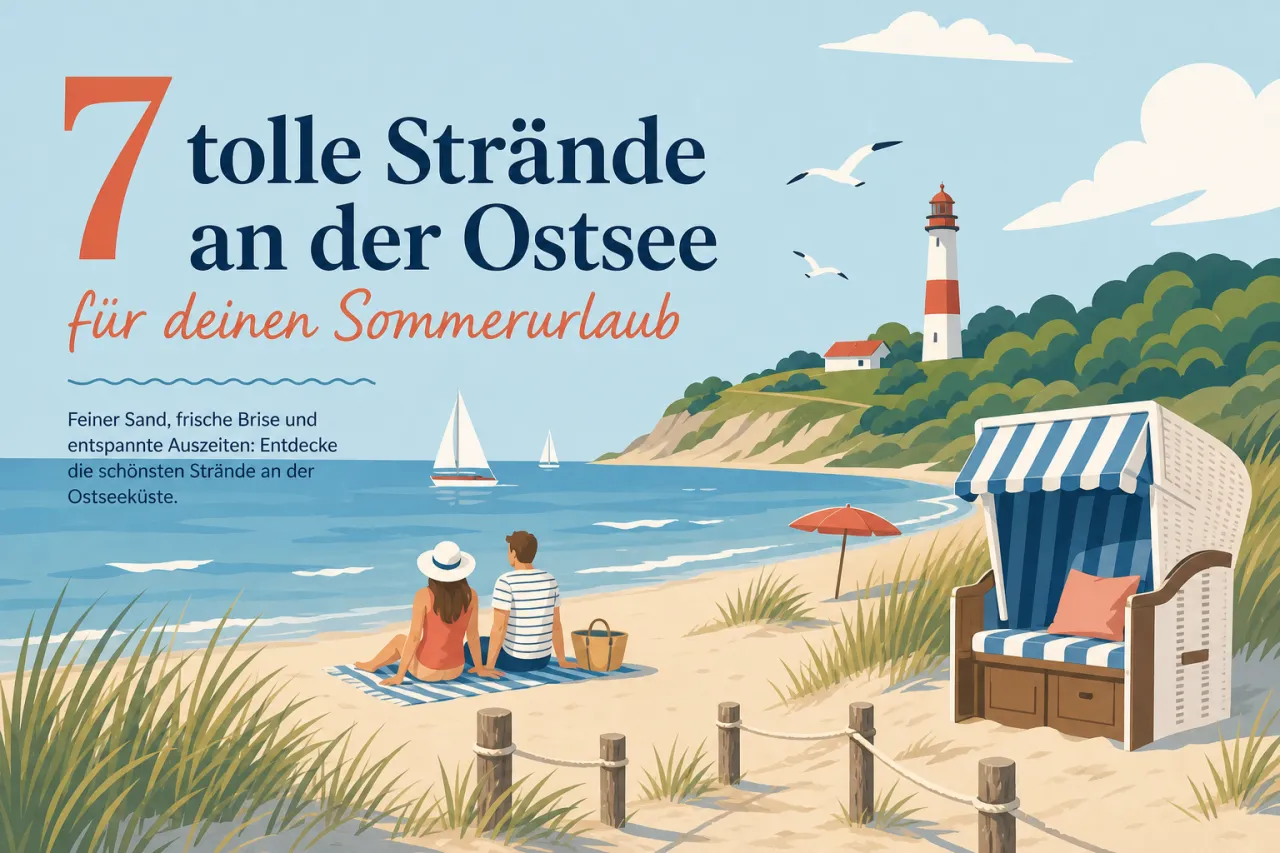 7 tolle Strände an der Ostsee für deinen Sommerurlaub