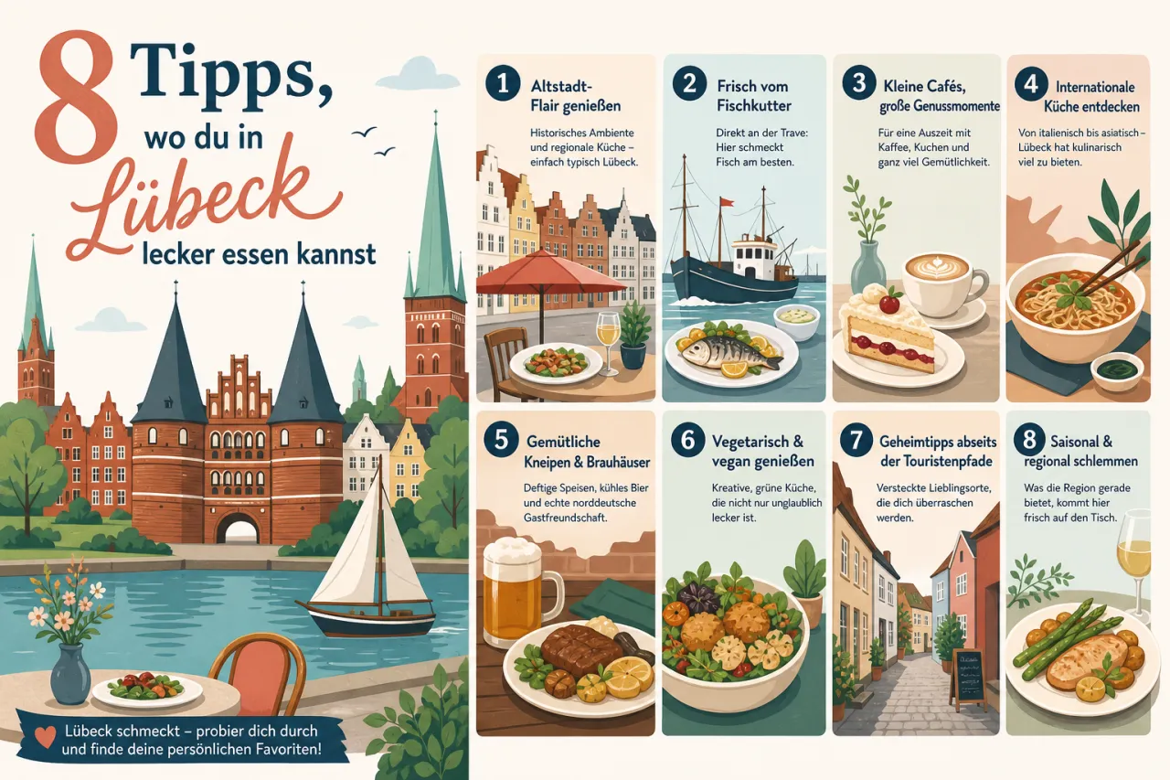 8 Tipps, wo du in Lübeck lecker essen kannst