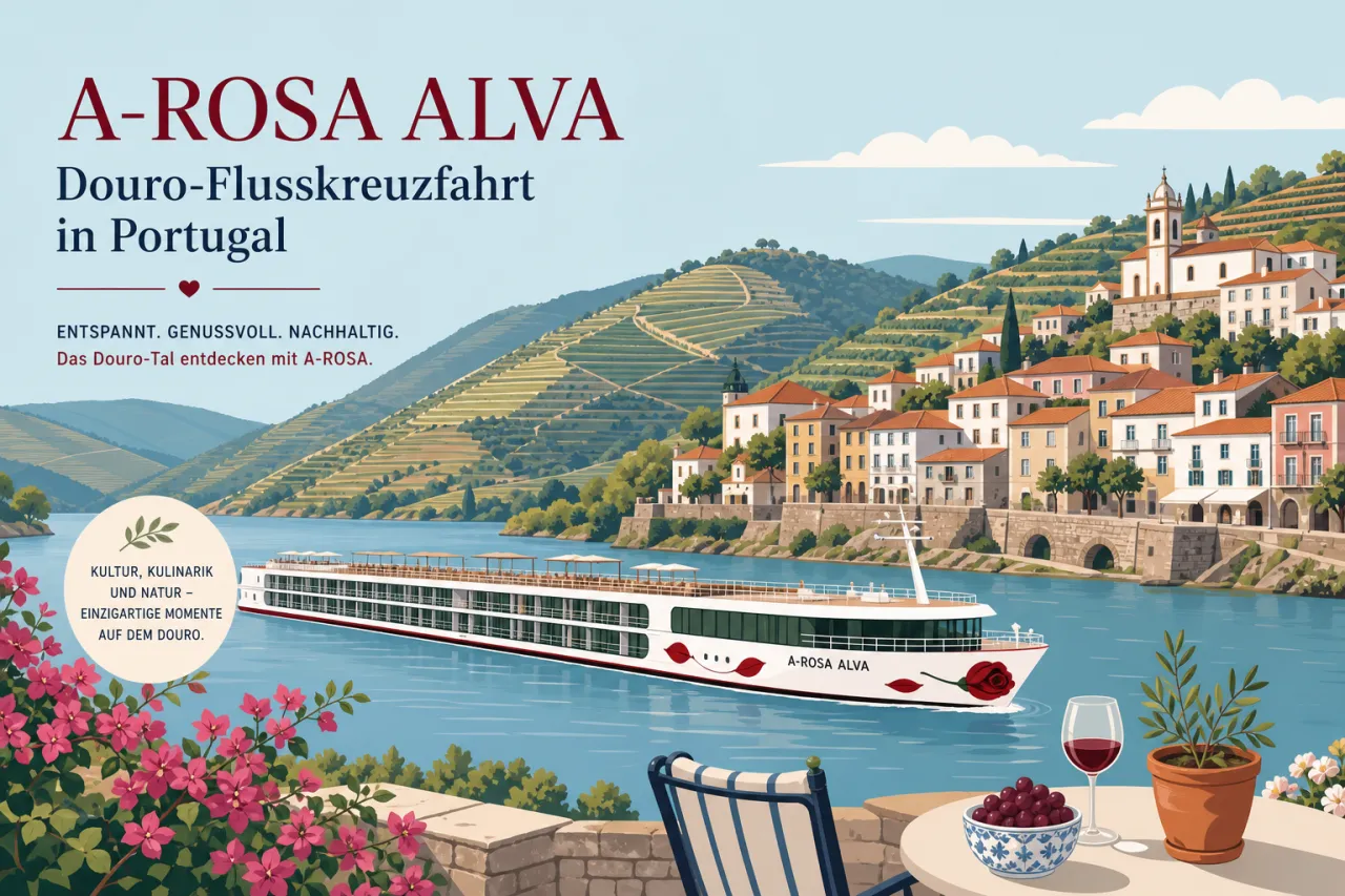 A-ROSA ALVA: Douro-Flusskreuzfahrt in Portugal