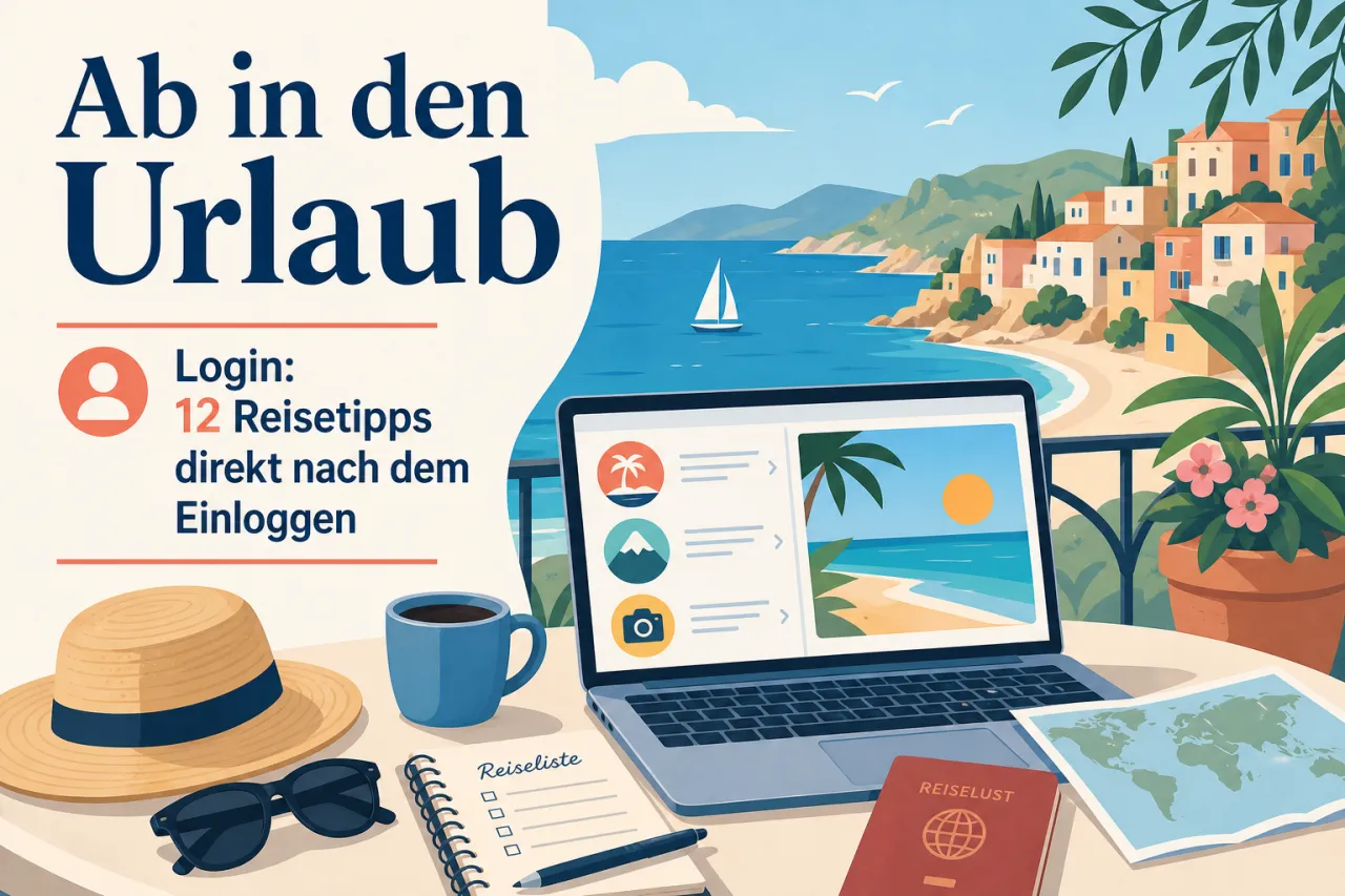 Ab in den Urlaub Login: 12 Reisetipps direkt nach dem Einloggen