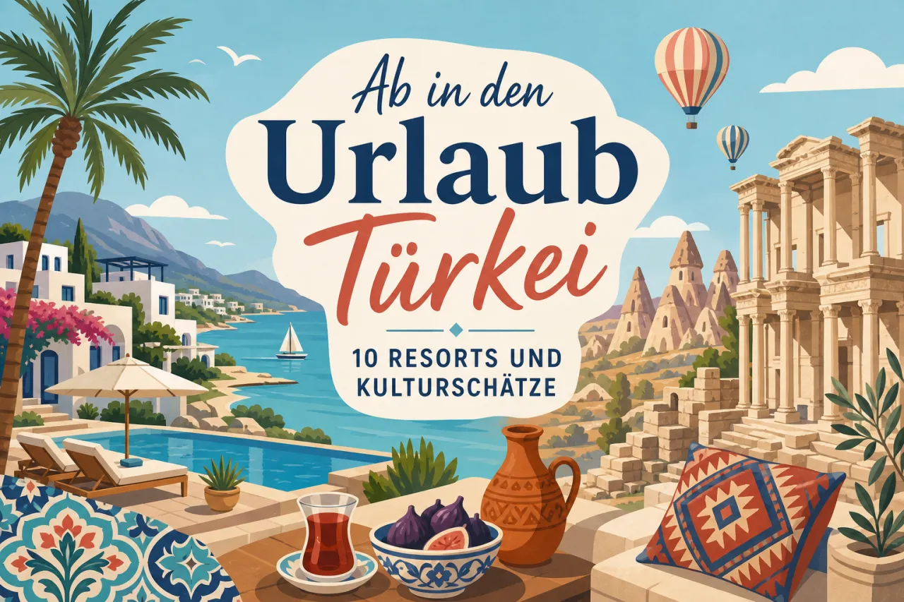 Ab in den Urlaub Türkei: 10 Resorts und Kulturschätze