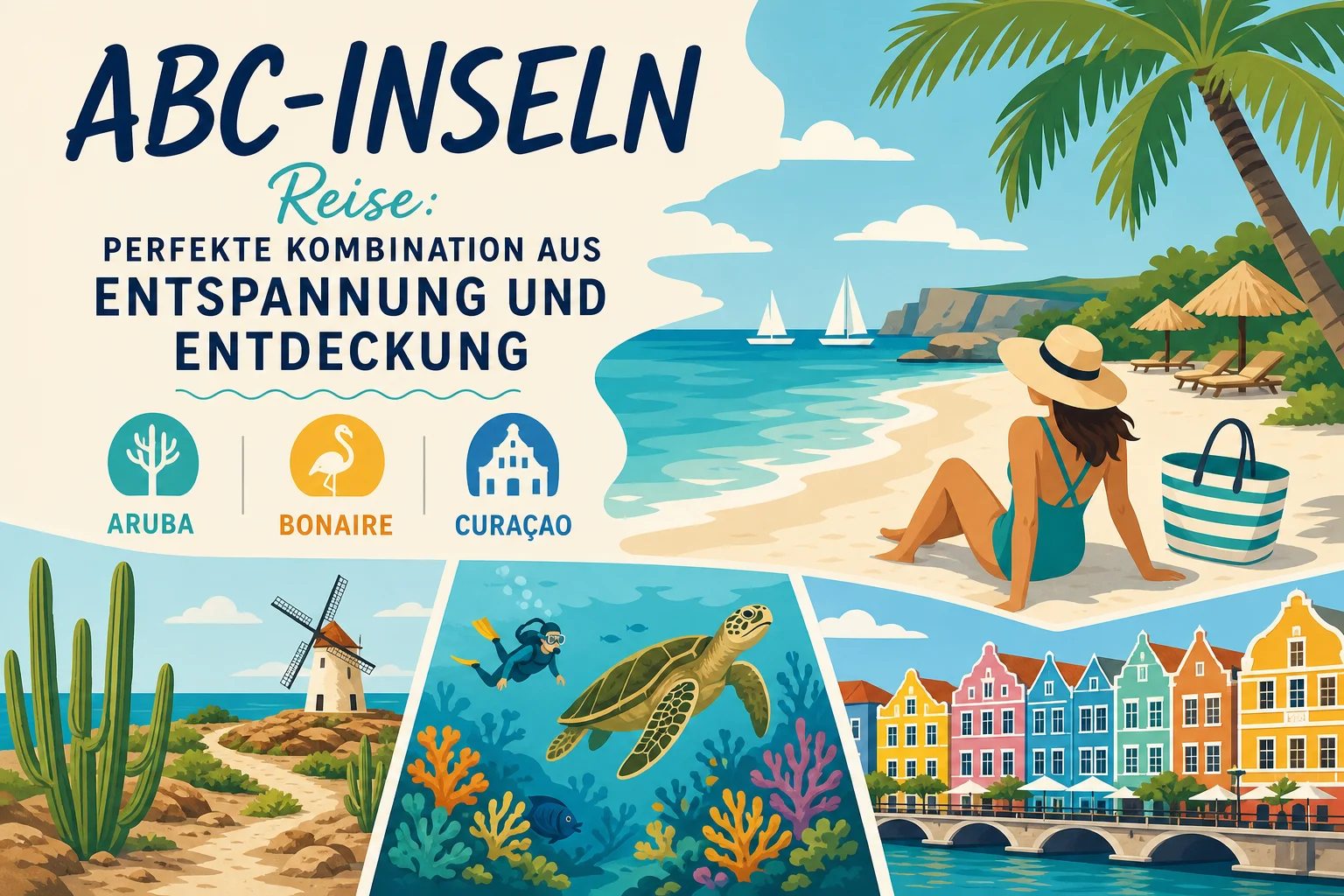 ABC-Inseln Reise: Aruba, Bonaire und Curaçao kompakt planen