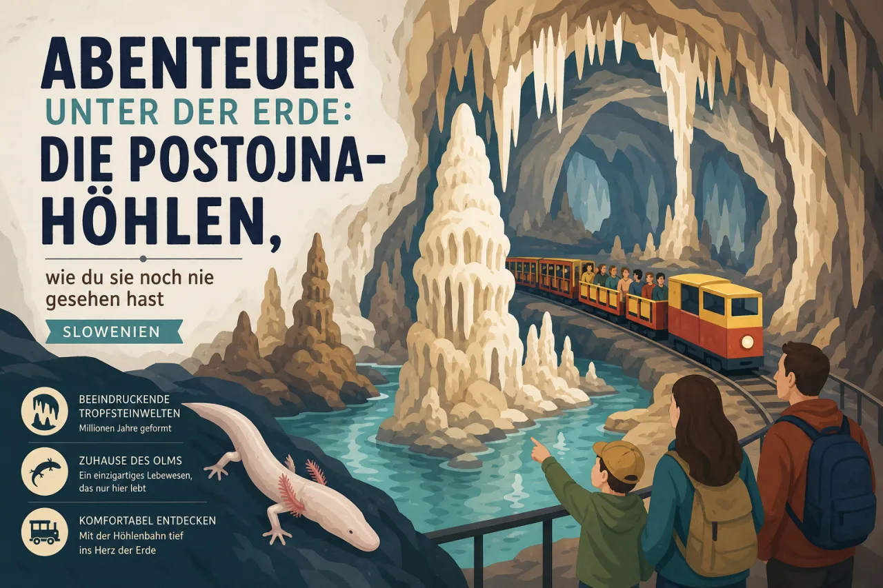 Abenteuer unter der Erde: Die Postojna-Höhlen, wie du sie noch nie gesehen hast