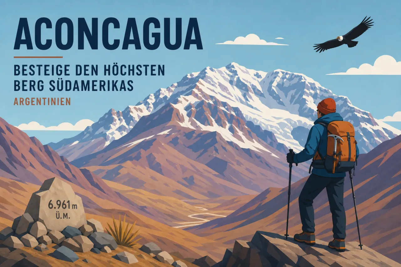 Aconcagua: Besteige den höchsten Berg Südamerikas
