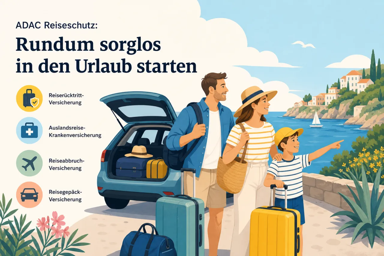 ADAC Reiseschutz: Rundum sorglos in den Urlaub starten