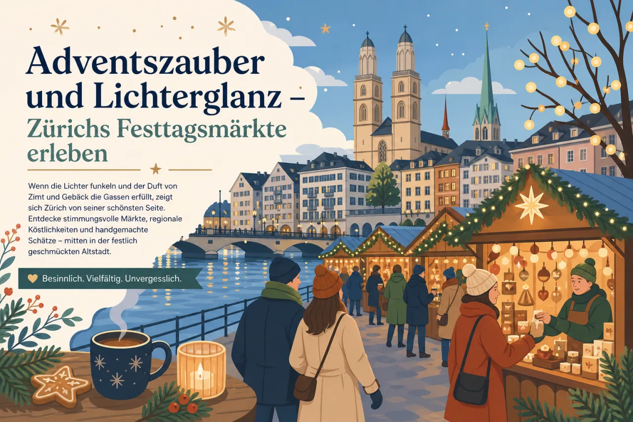 Adventszauber und Lichterglanz – Zürichs Festtagsmärkte erleben