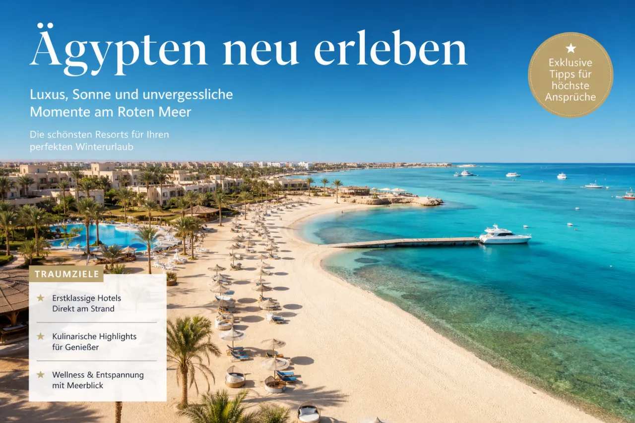 Ägypten ist Deutschlands neuer Winterfavorit — DERTOUR Reisebarometer 2025/26