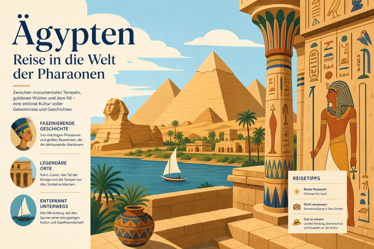 Ägypten: Reise in die Welt der Pharaonen