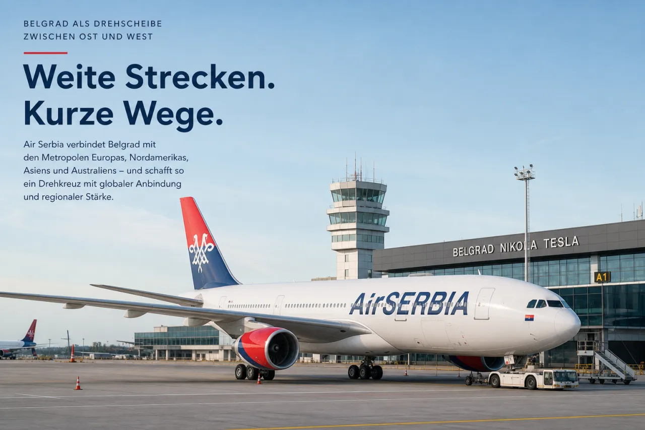 Air Serbia knackt die Million auf Langstrecke