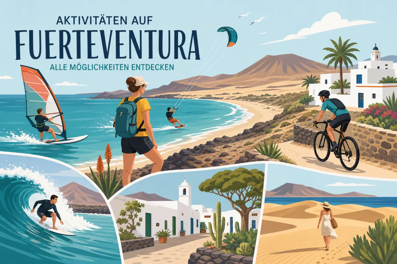 Aktivitäten auf Fuerteventura: alle Möglichkeiten entdecken