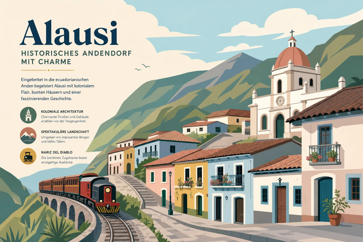 Alausí: Historisches Andendorf mit Charme