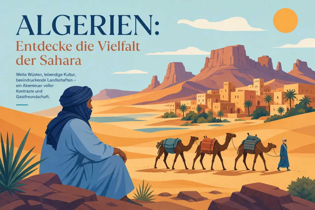Algerien: Sahara erleben zwischen Erg, Oasen und Felsplateaus