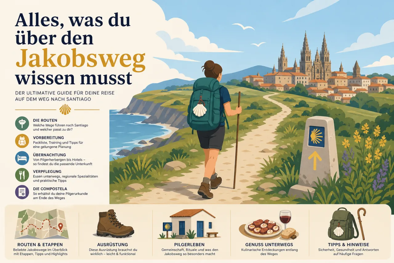 Alles, was du über den Jakobsweg wissen musst