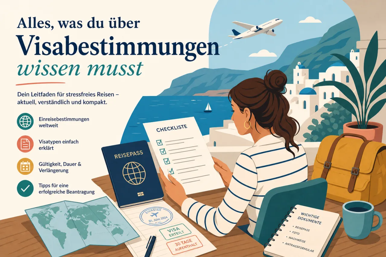 Alles, was du über Visabestimmungen wissen musst