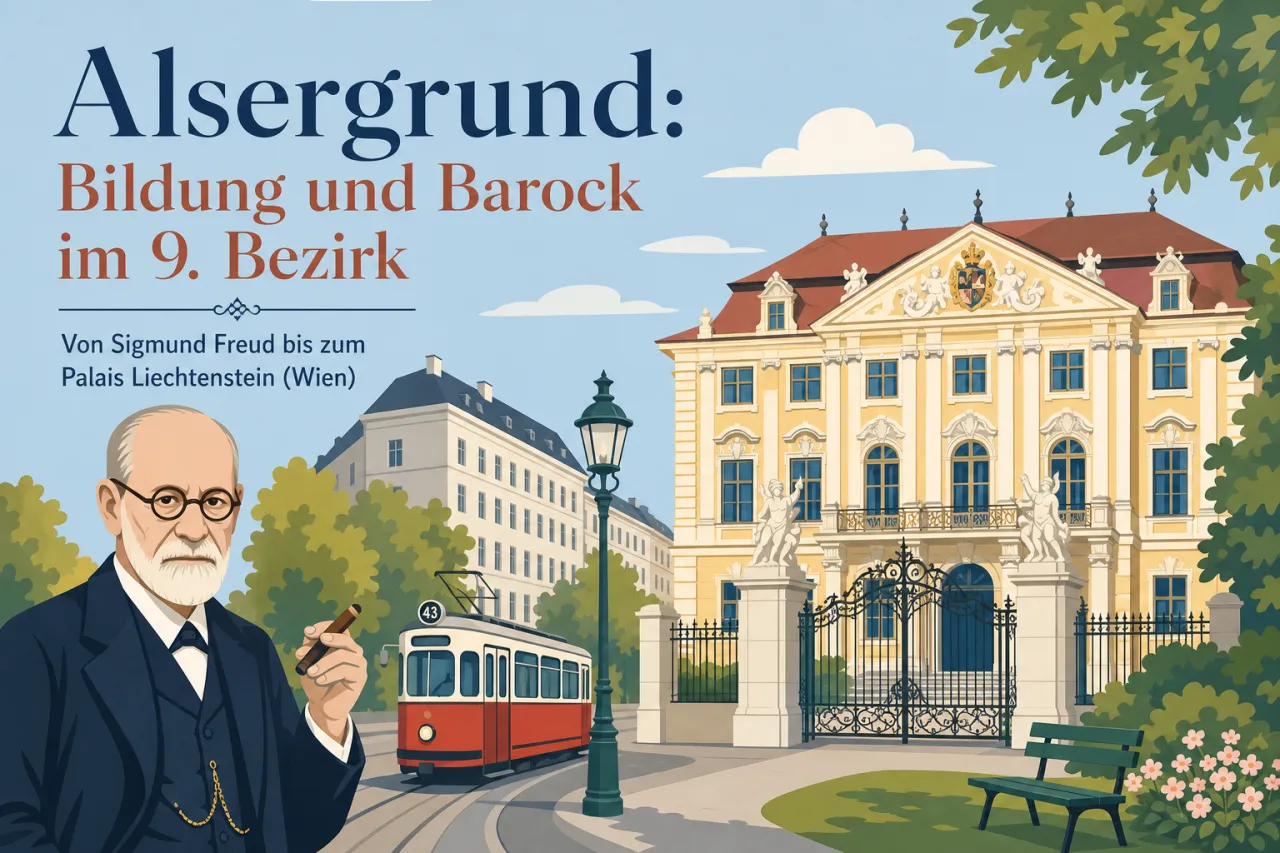 Alsergrund: Bildung und Barock im 9. Bezirk – Von Sigmund Freud bis zum Palais Liechtenstein