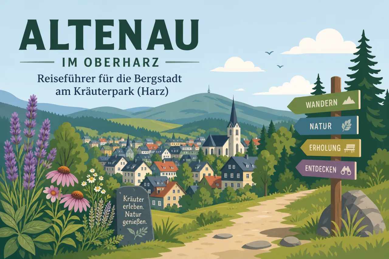 Altenau im Oberharz: Reiseführer für die Bergstadt am Kräuterpark