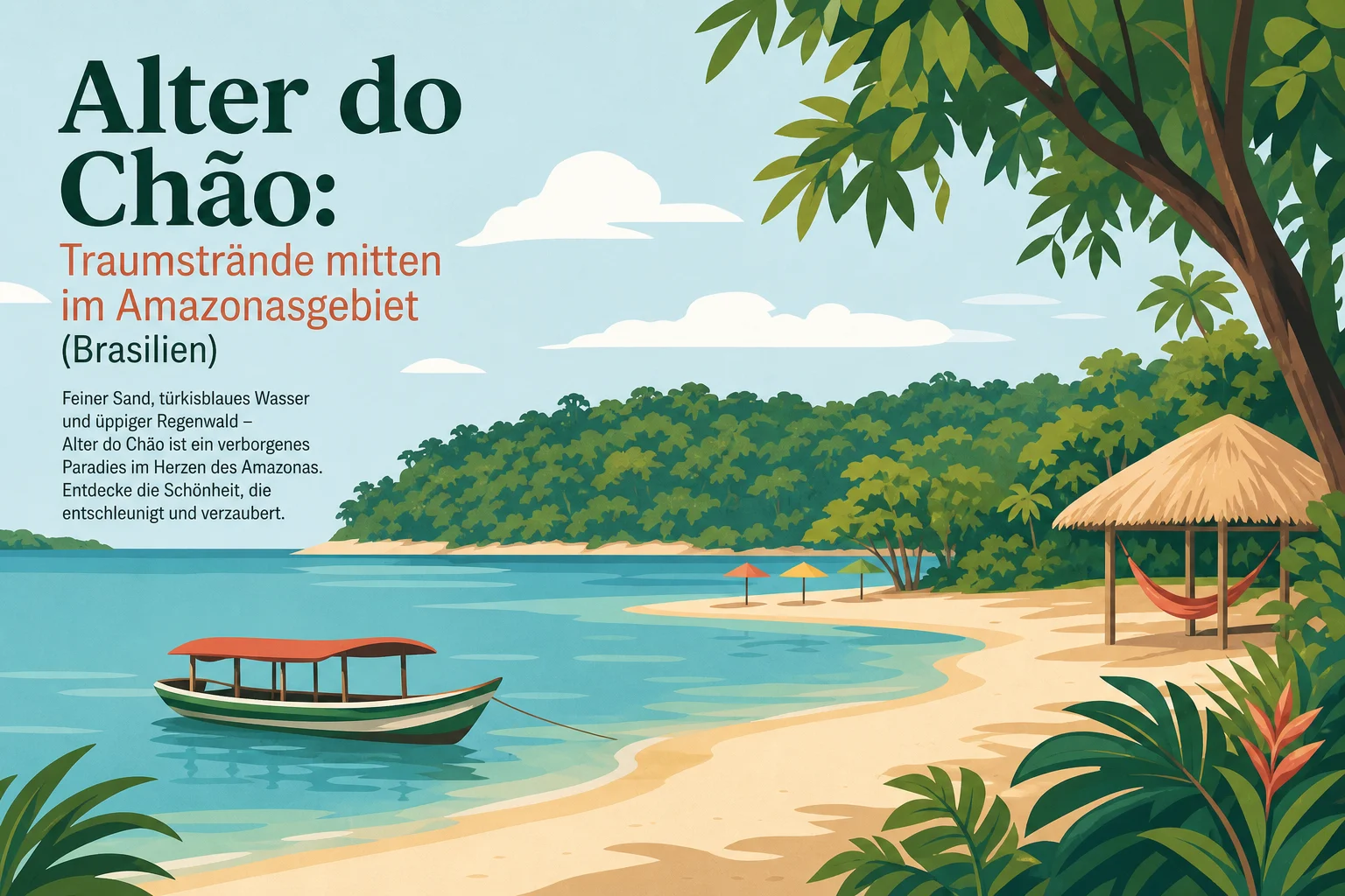 Alter do Chão: Traumstrände mitten im Amazonasgebiet